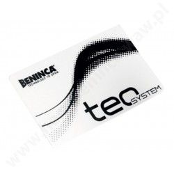 Transponder w kształcie karty BENINCA TEO CARD